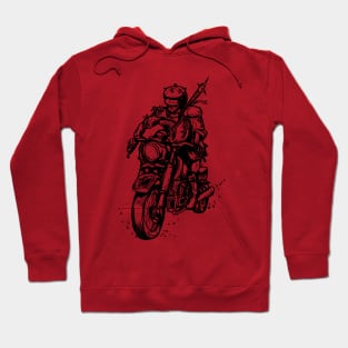 The last motorcycle standing Hoodie